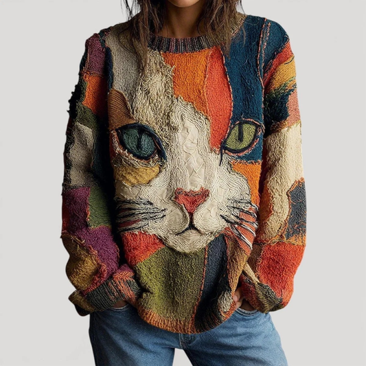Pull en Maille — Se porte seul ou en superposition pour Femme