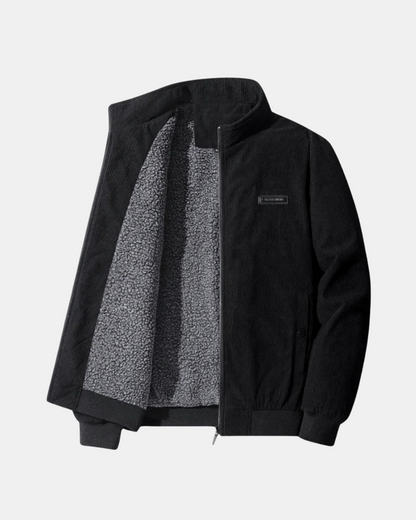 Veste en Velours Côtelé Doublée Polaire pour Homme
