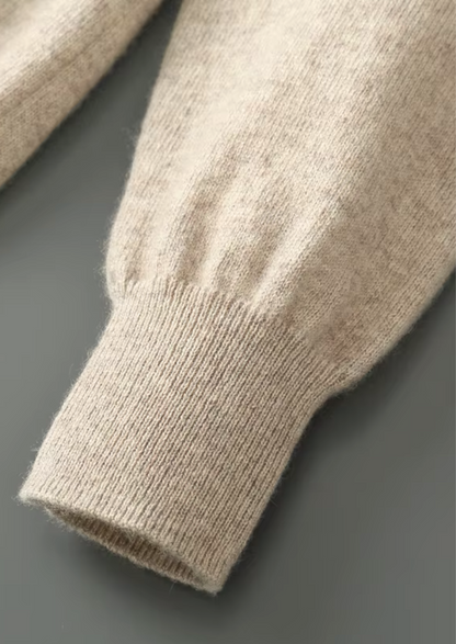 Pull Demi-Zip en Maille Fine pour Homme