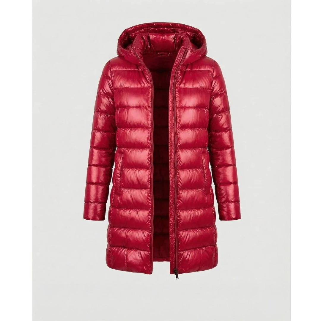 Veste d’Hiver à Capuche Matelassé pour Femme