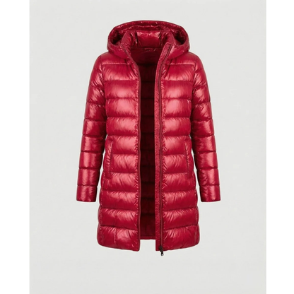 Veste d’Hiver à Capuche Matelassé pour Femme