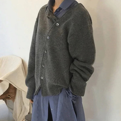 Cardigan Boutonné pour Femme