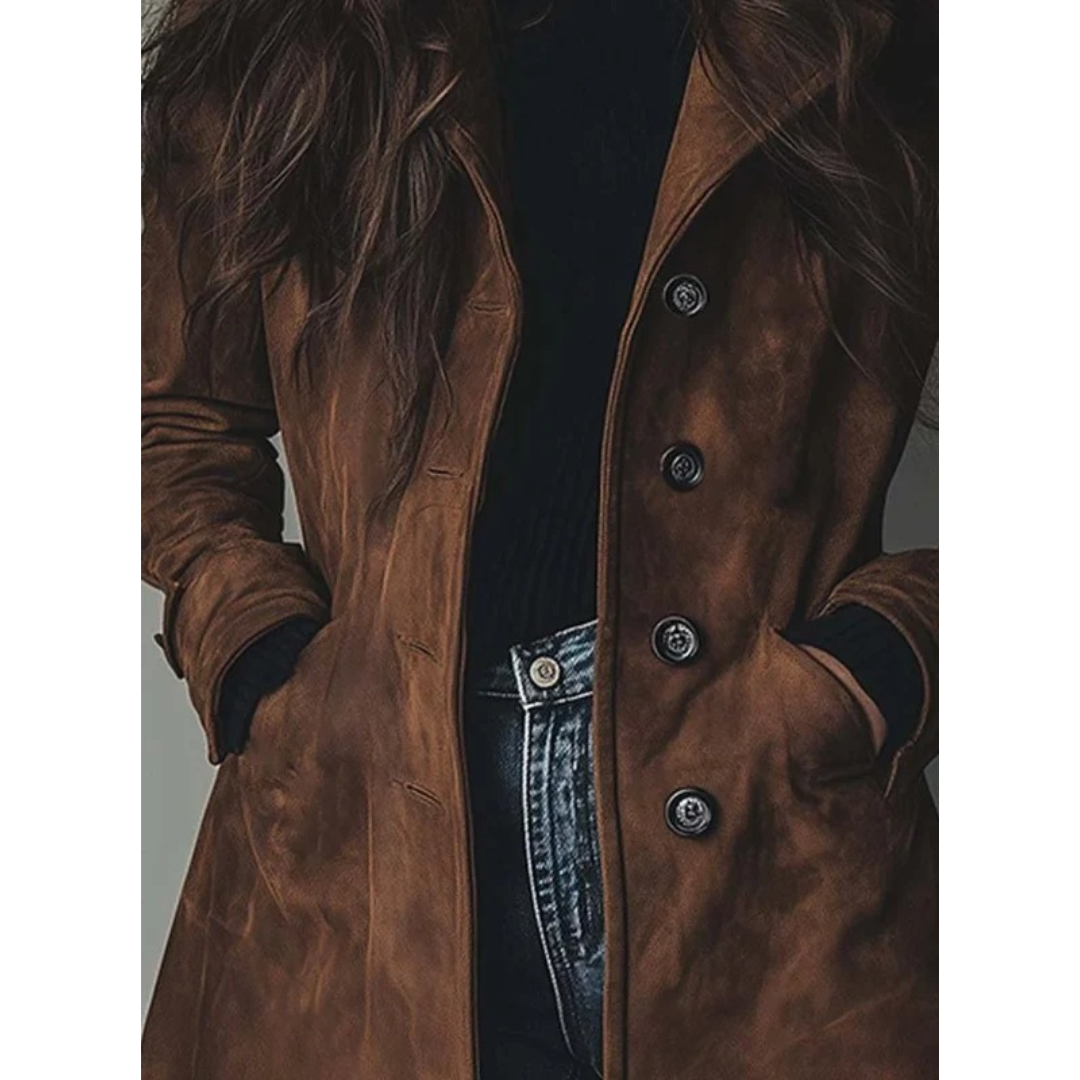 Veste d’Hiver Boutonné pour Femme