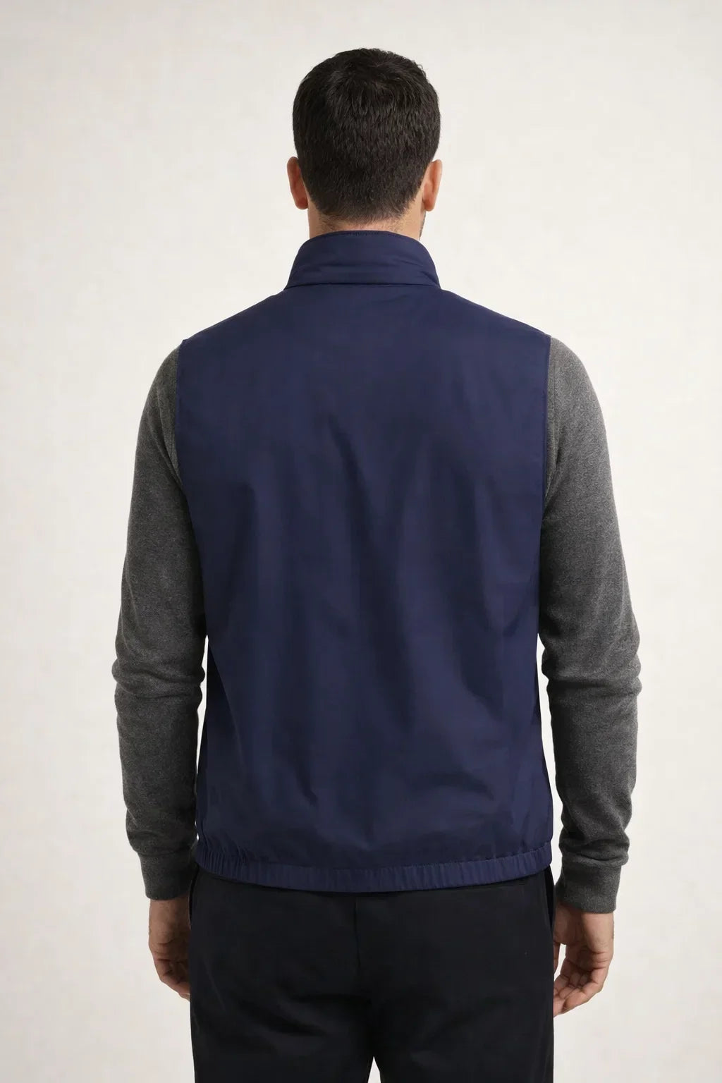 Bodywarmer Réversible à Col Montant pour Homme