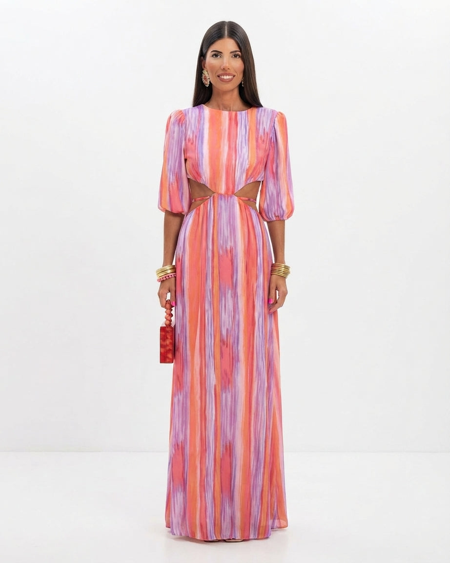 Robe Élégante Femme au Toucher Soyeux