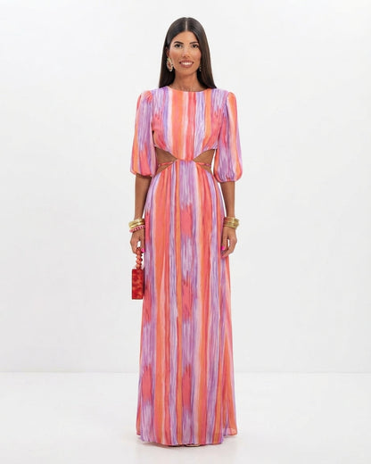 Robe Élégante Femme au Toucher Soyeux