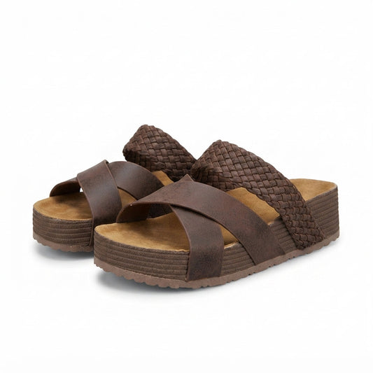 Sandales Femme avec Semelle Rembourrée et Semelle de Soutien