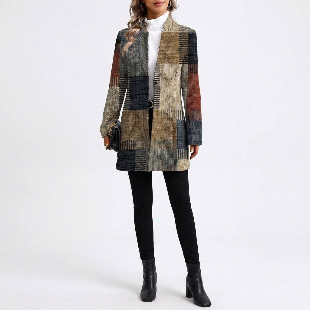 Blazer Entallé Élégant et Polyvalent pour Femme