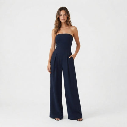 Combinaison Femme Sans Bretelles avec Effet Corset