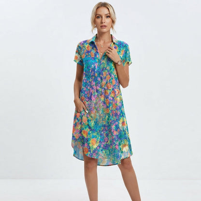 Robe d'été boho fluide pour femme