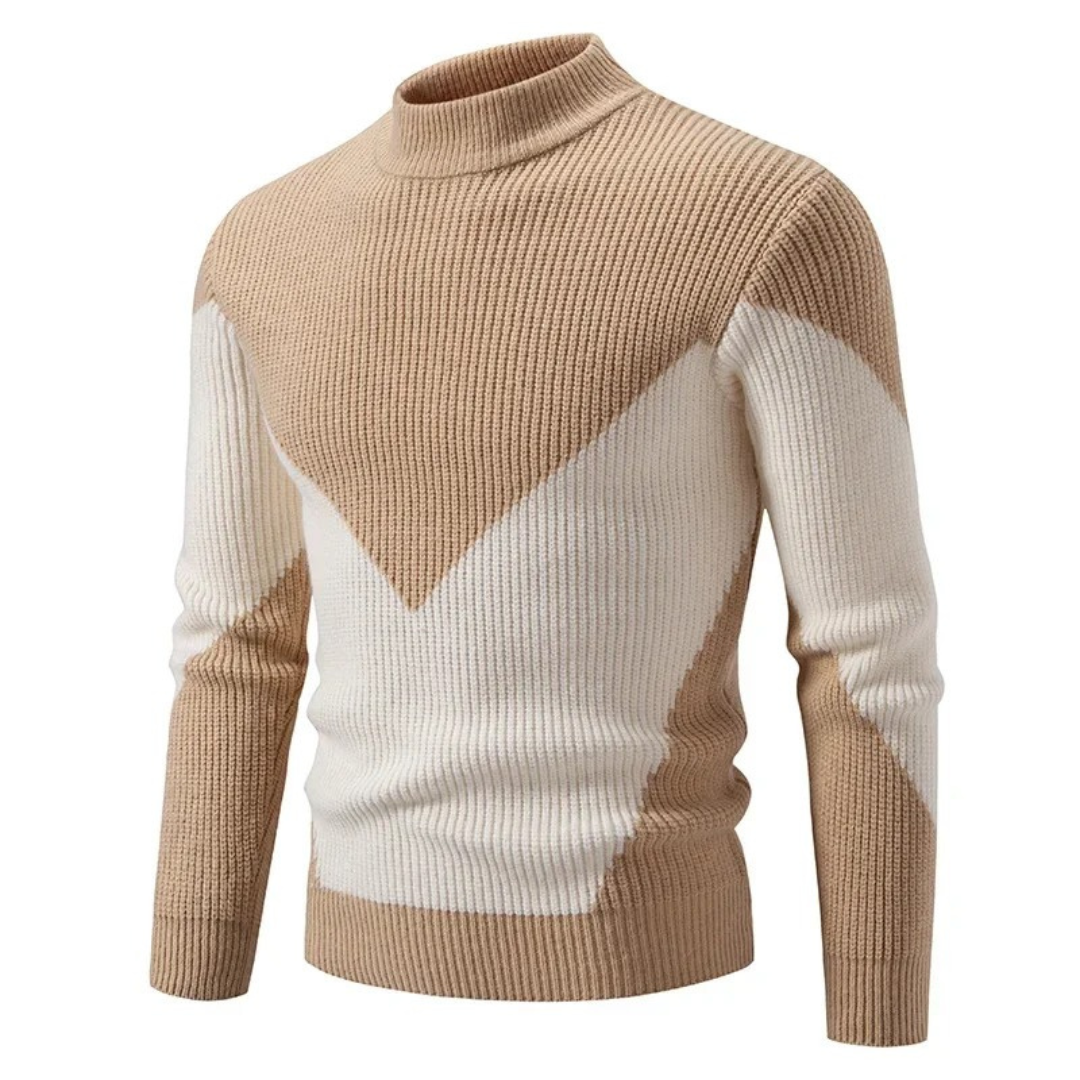 Beige motif losanges / 2XL
