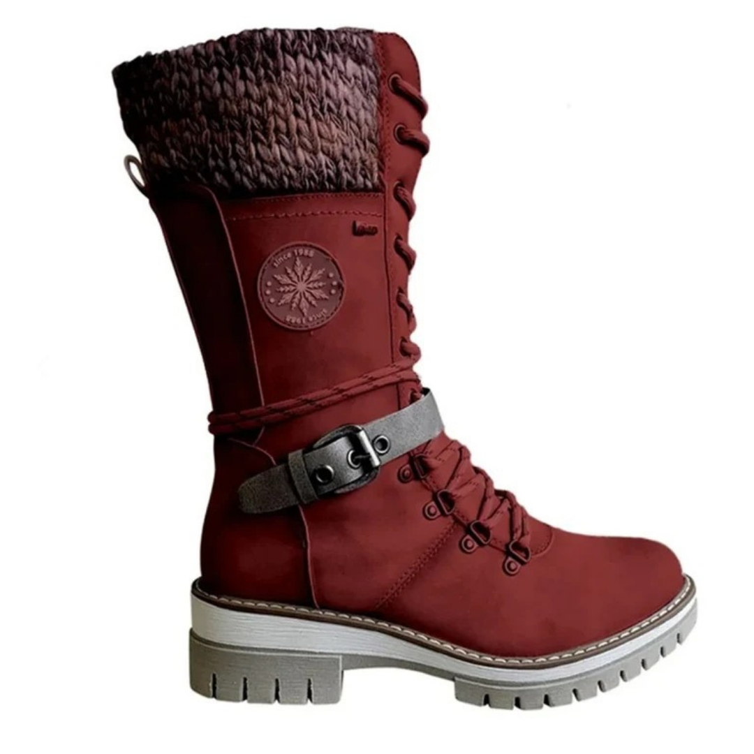 Bottes à Boucle Imperméable pour Femme