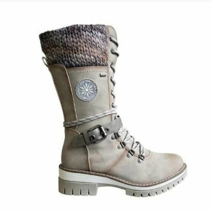 Bottes à Boucle Imperméable pour Femme