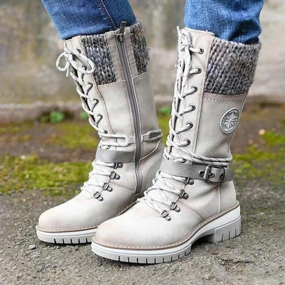 Bottes à Boucle Imperméable pour Femme