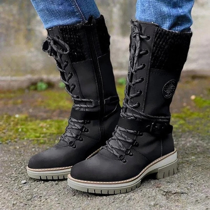 Bottes à Boucle Imperméable pour Femme