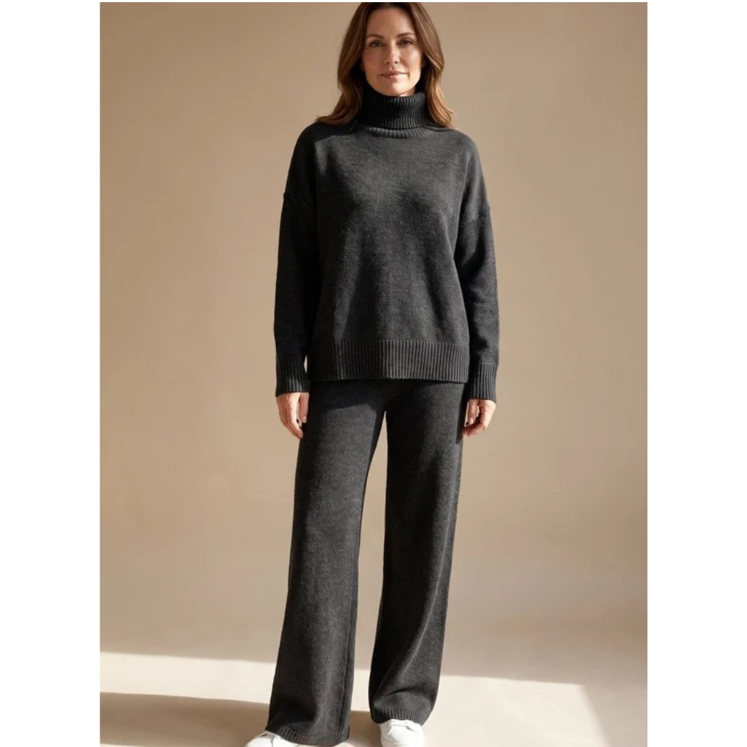Pull à Col Roulé Coupe Oversize pour Femme