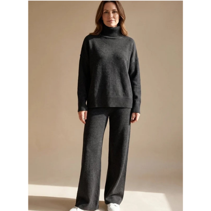 Pull à Col Roulé Coupe Oversize pour Femme