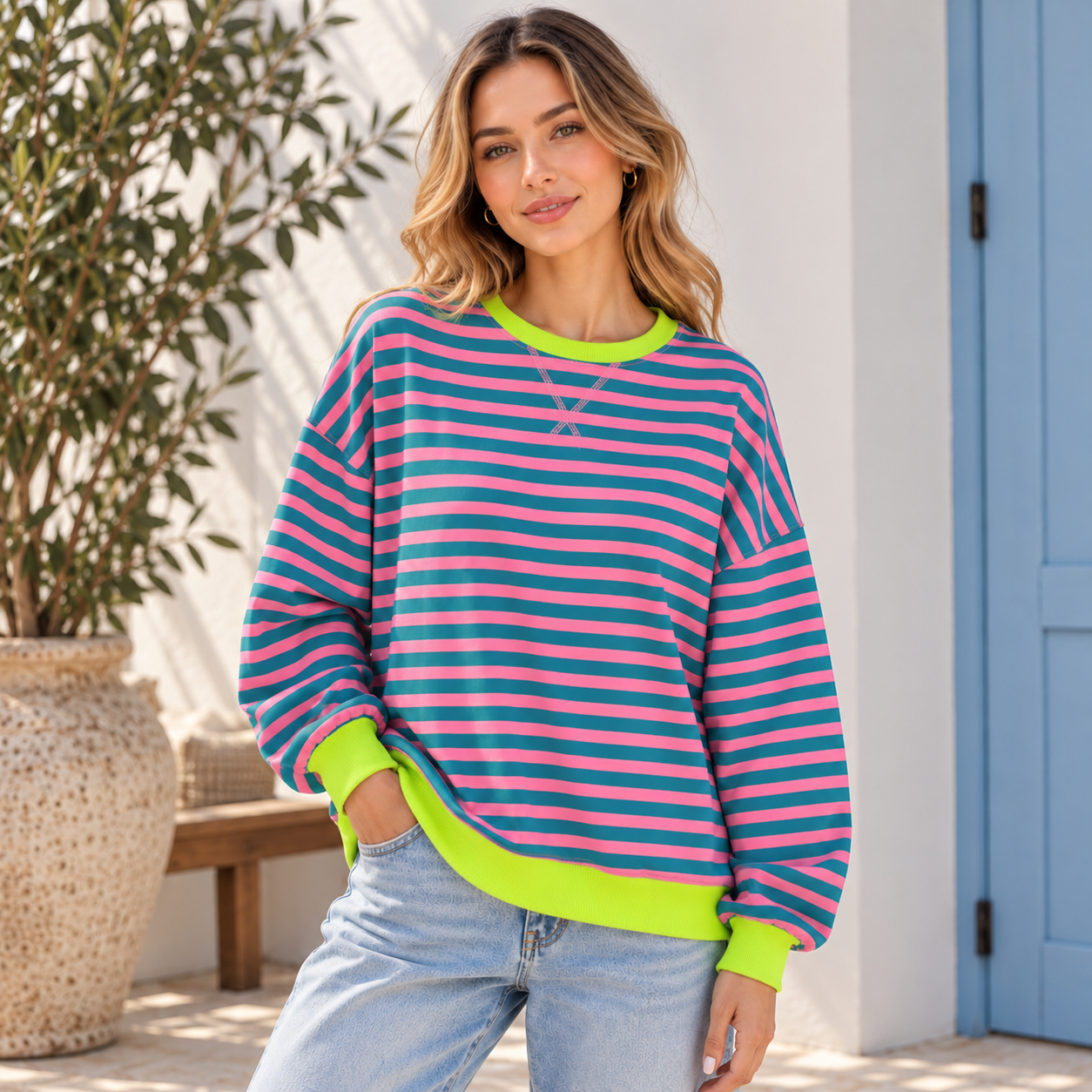 Vert / Rose / 2XL