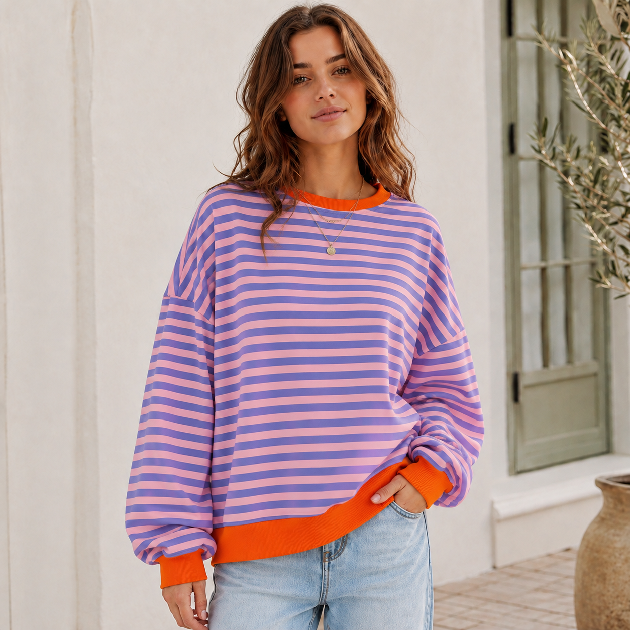 Orange / Bleu / 2XL